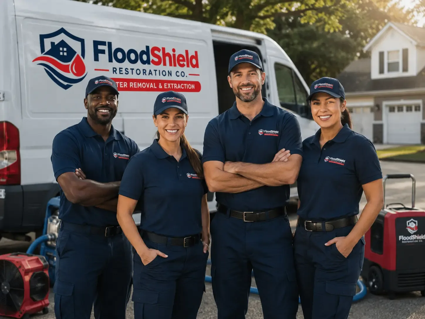 Flood Damage Restoration company in Pingree, ID